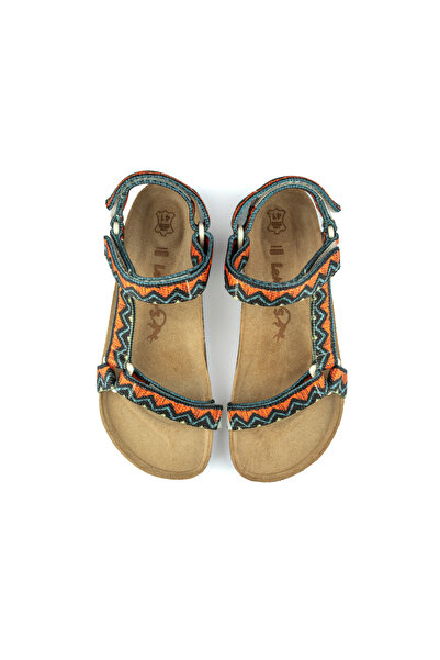 Lemoors Tengri Natural Cork Traverse Orange Dark Grey