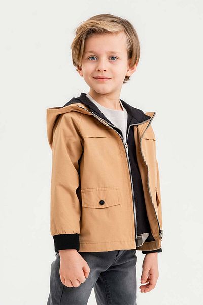 Gold Class Kidswear Hooded Waterproof Boy's Raincoat