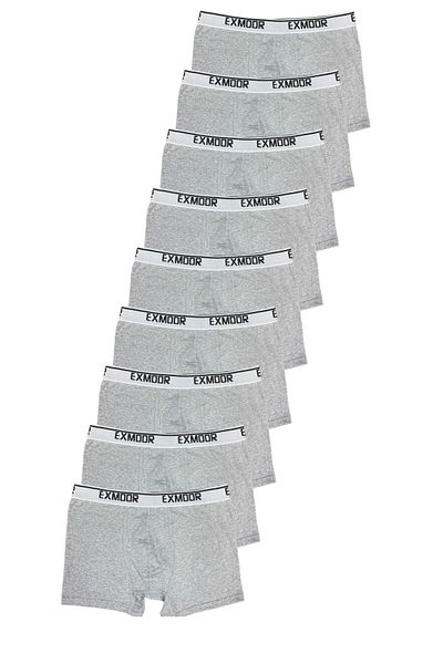 EXMOOR 10-Piece Cotton Lycra Men's Boxers