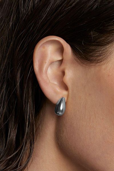 Ervalina Mini Chubby Earrings Italian Tear Drop