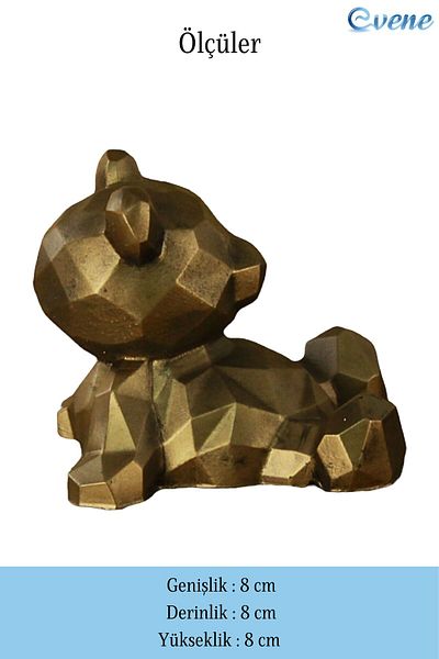 Evene Gold Tumbled Color Decorative Door Stopper - Holder and Stopper Set of 2, Model 7