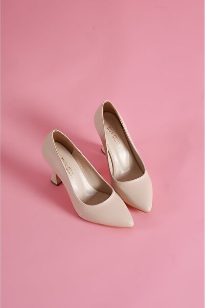 DİVOLYA Vest Beige Skin Daily Use Stiletto