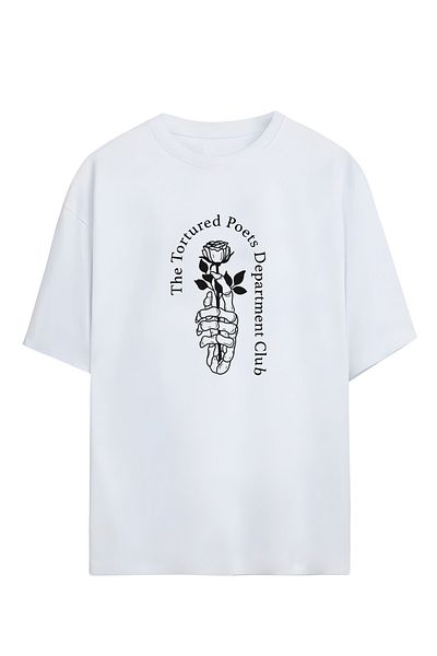 Adrift Taylor Swift - THE TORTURED POETS DEPARTMENT Designed Oversize T-shirt