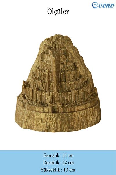 Evene Gold Color Decorative Door Stopper - Holder and Stopper Set of 2, Model 8