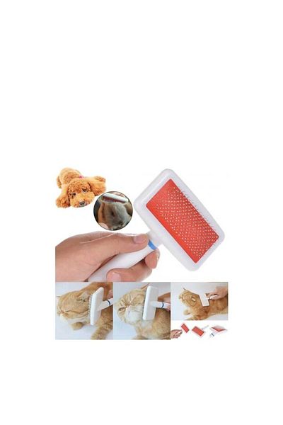Dalian Home Cat Dog Pet Brush Wire White