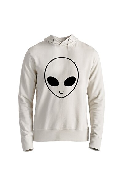 Alfa Tshirt سويت شيرت للأطفال من الجنسين Ecru Ailens