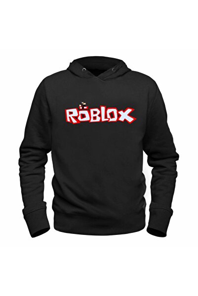 Alfa Tshirt سويت شيرت Roblox للأطفال باللون الأسود