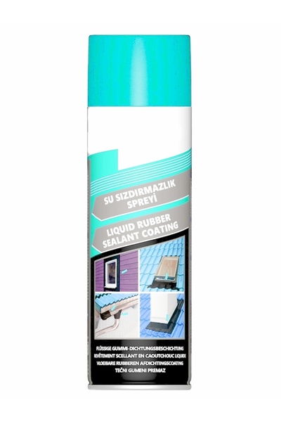 BANT EVİ Şeffaf Su Yalıtım Spreyi Su Sızdırmaz Kauçuk Yüzey Kaplama Izolasyon...