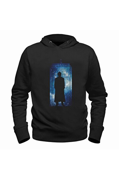 Alfa Tshirt Doctor Who Black Kids Sweatshirt