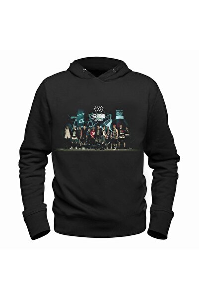 Alfa Tshirt سويت شيرت أسود للأطفال من Exo