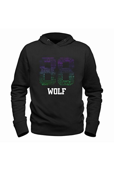 Alfa Tshirt سويت شيرت أسود للأطفال من Exo