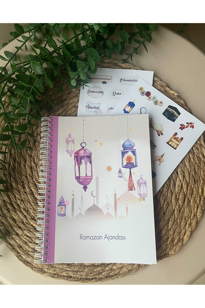steplanner Ramazan Ajandası Zamansız-tarihsiz Ve İki Sayfa Etiket