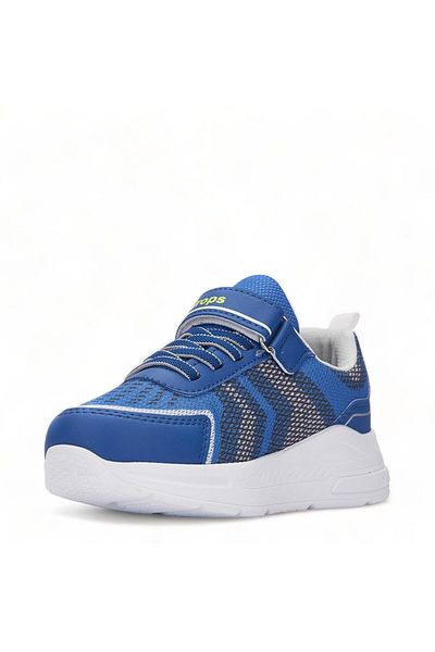 AlbiShoes Tricotaj cu velcro unisex pentru băieți, vară, zilnic, ușoare, confortabile, pantofi sport pentru copii