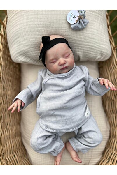 Müslin Bebek Kimono Takım