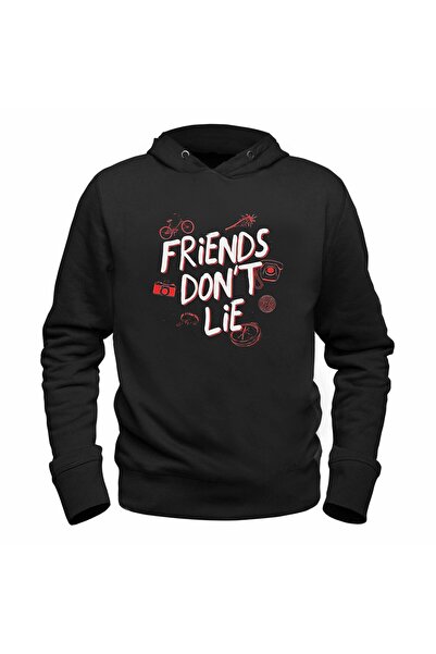 Alfa Tshirt Children's Black Sweatshirt with Stranger Design