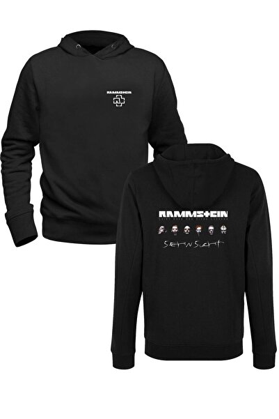 Alfa Tshirt Rammstein Illustrated Digital Printed Black Front Back Children's...