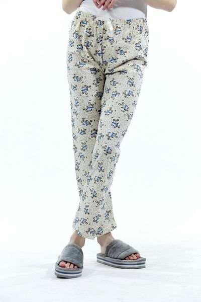 Penyelux Women's DynamicEase Animal Patterned Elastic Sweatpants