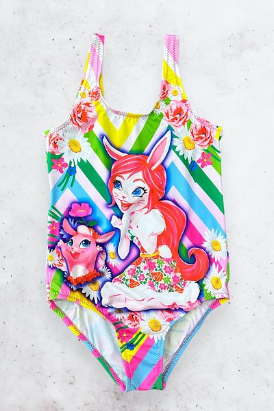 Nilmay mayo Girl's Sea and Pool Swimsuit