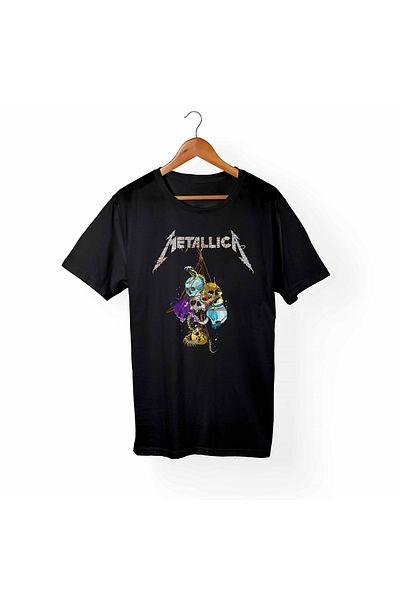 Alfa Tshirt Παιδικό μαύρο μπλουζάκι Metallica