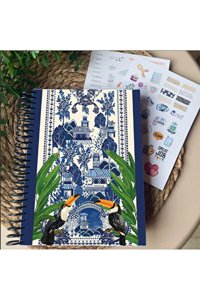 steplanner Zamansız Hayat Planlayıcı - Tarihsiz Planlayıcı - 2 Sayfa Sticker