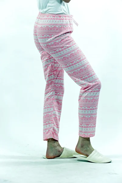 Penyelux Women's Traditional Patterned Comfortable Fit Sweatpants