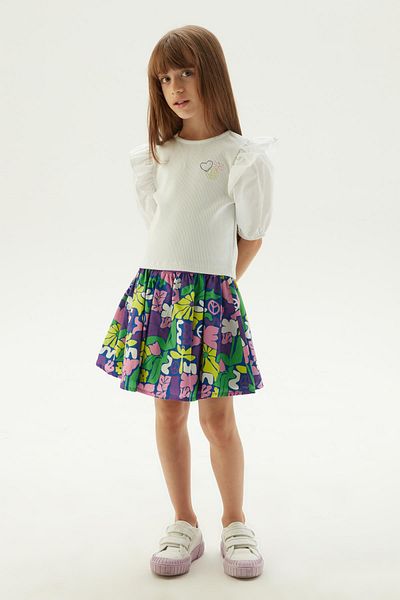 Tyess BG Store بلوزة بيضاء للفتيات