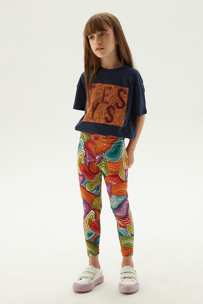 Tyess BG Store Colanți cu modele pentru fete