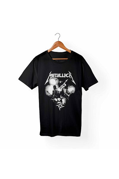 Alfa Tshirt Παιδικό μαύρο μπλουζάκι Metallica