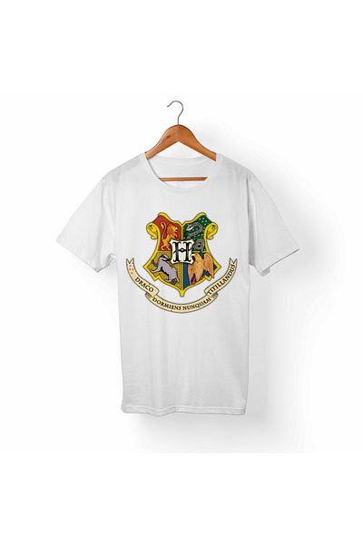 Alfa Tshirt Tricou alb pentru copii Harry Potter