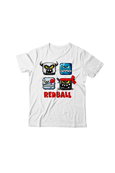 Alfa Tshirt تي شيرت أبيض للأطفال من Redball