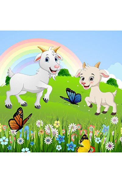 Trendy Toys Ahşap Puzzle Ilk Yapbozum 3 Adet 4 Parçalı 14x14cm