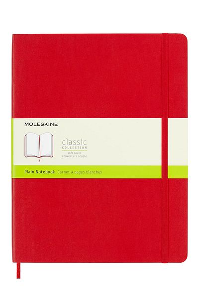 Moleskine Classic Collection Notepad XL 19x25cm Soft Cover Unlined 192 Sheets
