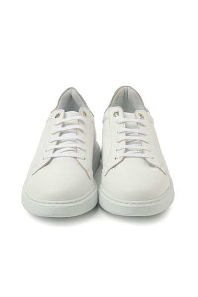 John May Tenis pentru bărbați (de zi cu zi) KA-C11744 John May Casual alb Macka-Stone Suede