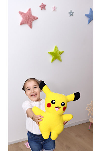 WOODROFFE Pokemon Pikachu Peluş Oyuncak Uyku Arkadaşı Peluş Oyuncak