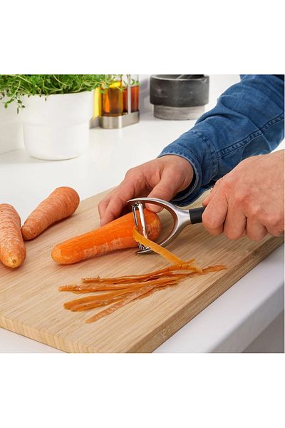 IKEA Slingshot Peeler Length: 18 cm Ikea Potato Peeler Peeling Knife Width: 6 cm Stainless Steel