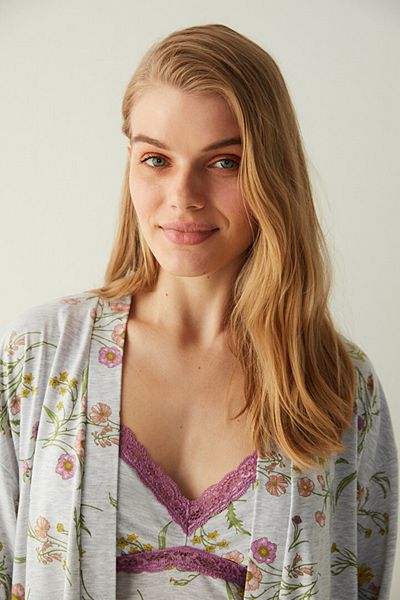 Penti Terra Floral Patterned Dressing Gown