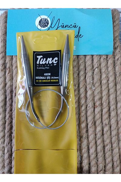 Tunç 40 cm Steel Wire Skewers - Fish Tape, Number 10