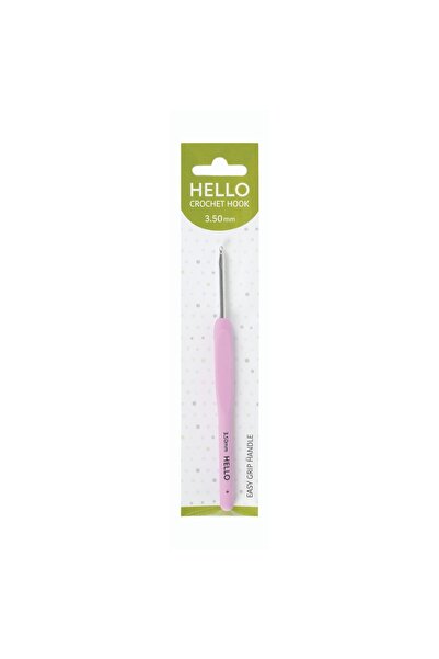 Hello CROCHET HOOK SİLİKON SAPLI ÖRGÜ TIĞ 3,5MM