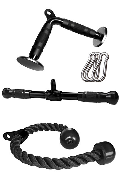 CrewSport Çalışma Istasyonu Aparatları - Fitness Aparatları Seti - V Bar - La...