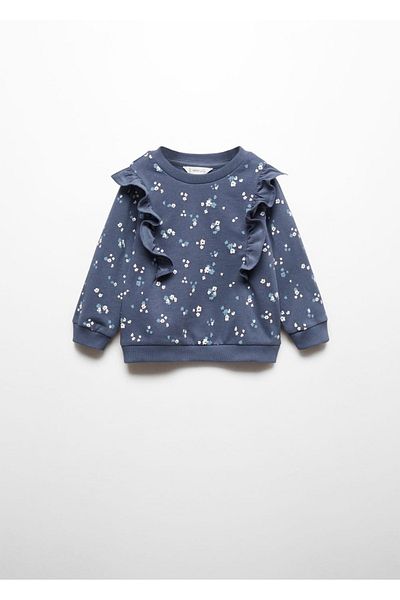 MANGO Baby Hanorac cu modele cu volante