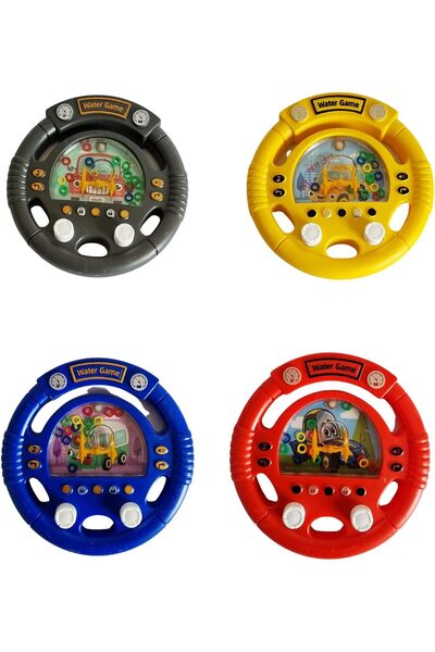 Numaca Araba Direksiyonu Şeklinde Suda Halka Geçirme Oyunu Tetris Atari Eskimeyen Nostaljik Oyuncak