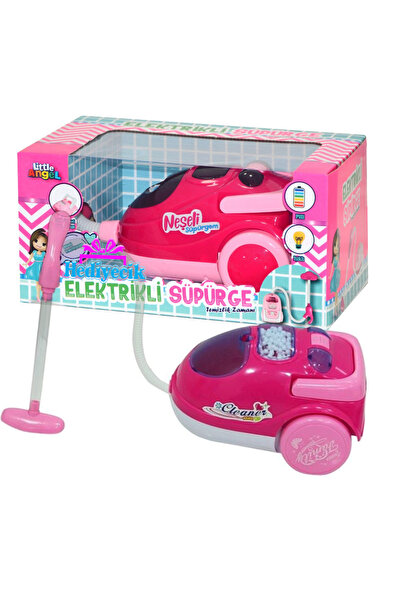 Numaca Oyuncak Pilli Sesli Elektrik Süpürgesi Küçük Boy Neşeli Sevimli Süpürg...