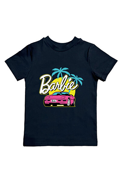 Barbie Καλοκαιρινό Παιδικό T-Shirt - Βαμβακερό χτενισμένο με στάμπα