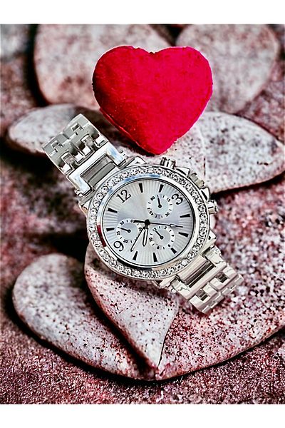 pullmarkt Women's Analog Wrist Watch with Stones