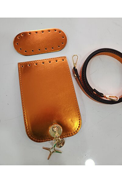 fundahobi غطاء حقيبة هاتف بارلا - برتقالي