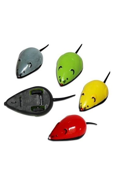 Yeni1Trend Cat Toy Pull and Drop Mouse Colorful Hand and Cat Mouse