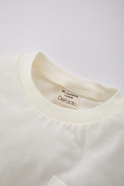 DeFacto Baby Boy Short Sleeve Crew Neck T-Shirt B7005a524sm