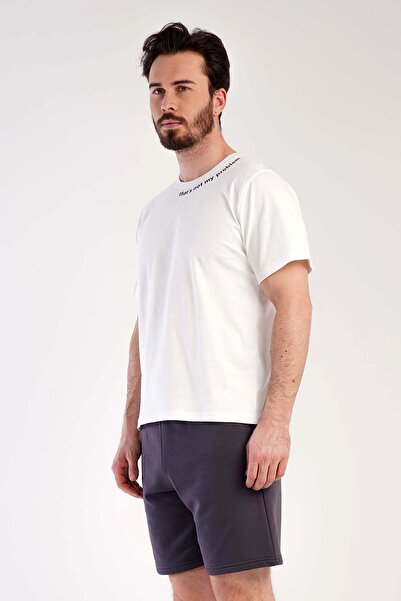 VİENETTA Ανδρικό κοστούμι πιτζάμα με κοντό μανίκι με 3 κλωστές 
 , 301012