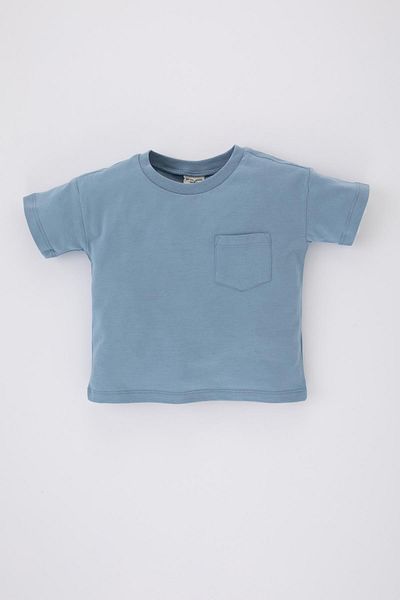 DeFacto Baby Boy Crew Neck Short Sleeve T-Shirt B7005a524sm