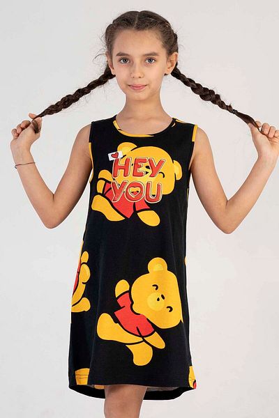 VİENETTA Cotton Girl's Thick Strap Nightgown
,211447